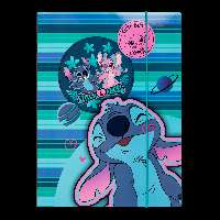 GUMIS MAPPA A/4, STITCH