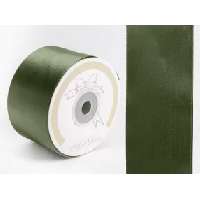 DEKOR SZALAG, SZATÉN, 48MM X 25M, OLAJZÖLD