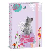 FÜZETBOX A/4, CUTE ANIMALS-KITTEN