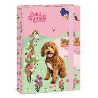 FÜZETBOX A/4, CUTE ANIMALS DOGGIE