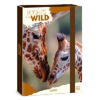 FÜZETBOX A/4, WILD GIRAFFES