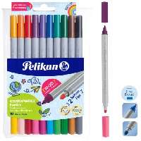 FILCTOLL PELIKÁN, 10 DB-OS 20 SZÍN COLORELLA TWIN, C304 DUPLA FILCTOLL