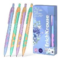 GOLYÓSTOLL ERICHKRAUSER, XR-30 MATIC&GRIP PASTEL BLOOM, 0,7 MM, NYOMÓGOMBOS, VEGYES, KÉK ÍRÁS