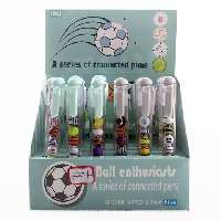 GOLYÓSTOLL, ÁTLÁTSZÓ TESTEL, LABDÁS 0,7 MM