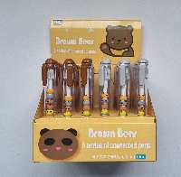 GOLYÓSTOLL, ÁTLÁTSZÓ TESTTEL, MACIS 0,7 MM