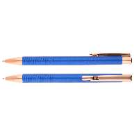 GOLYÓSTOLL CIDANA, MODERN, ALUMINIUM ROSE GOLD KIEGÉSZÍTŐKKEL, FÉNYES SZÍNEKBEN, KÉK