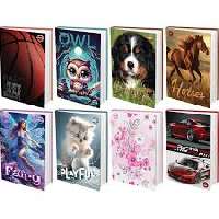 NAPLÓ A/5 NÉGYZETRÁCSOS, 48 LAP