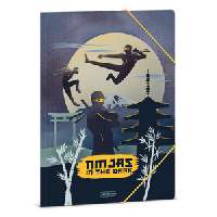 GUMIS MAPPA A/4, NINJAS IN THE DARK