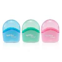 HEGYEZŐ MŰANYAG 2 LYUKÚ TARTÁLYOS, SPOKO CANDY DUO, PASZTELL