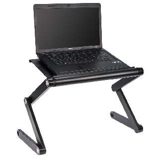 LAPTOP TARTÓ ÁLLVÁNY, X1, FEKETE