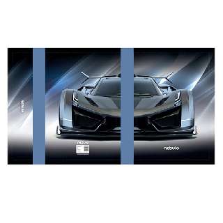 FÜZETBOX A/4, SPORTAUTÓ