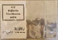 FÜZETBORITÓ A/5 10 DB/CSOM. PP 120 MICRONOS VÍZTISZTA