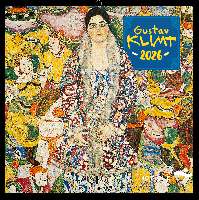 FALINAPTÁR 2026 6097-GK, LEMEZES, 30X30 CM, GUSTAV KLIMT