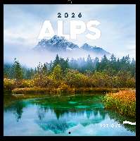 FALINAPTÁR 2026 6097-AL, LEMEZES, 30X30 CM, ALPS