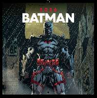 FALINAPTÁR 2026 6096-BC, LEMEZES, 30X30 CM, BATMAN COMICS