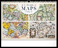 FALINAPTÁR 2026 6094-AN, ANTIQUE MAPS, 33X46 CM