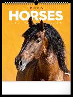 FALINAPTÁR 2026 6087-HO, HORSES, 30X34 CM