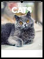 FALINAPTÁR 2026 6087-CA, CATS, 30X34 CM