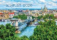 FALINAPTÁR 2026 6091-BP, BUDAPEST, 46X32 CM