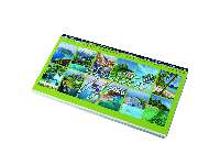 ASZTALI NAPTÁR 2026 7971-04, FEKVŐ, 320x155, SZIGETEK KÉK