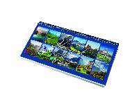 ASZTALI NAPTÁR 2026 7951-08, FEKVŐ, 320X155, HEGYEK ZÖLD