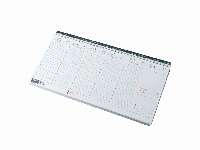 ASZTALI NAPTÁR 2026 7931-08, FEKVŐ, 320X155 FEHÉR , ZÖLD