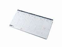 ASZTALI NAPTÁR 2026 7931-01, FEKVŐ, 320X155 FEHÉR , FEKETE