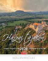 FALINAPTÁR 2026, HAZAI TÁJAKON, 30X34 CM, SPIRÁLOZOTT