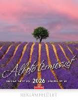 FALINAPTÁR 2026, ALKOTÓ TERMÉSZET, 30X34 CM, SPIRÁLOZOTT