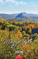 FALINAPTÁR 2026, MAGYAR TÁJAK, 21X32 CM, SPIRÁLOZOTT