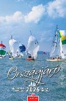 FALINAPTÁR 2026, ORSZÁGJÁRÓ, 21X32 CM, SPIRÁLOZOTT