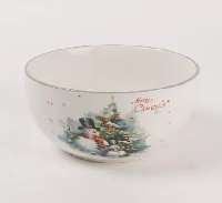 KERÁMIA TÁNYÉR, MÉLY, 580 ML, HÓEMBEREK