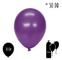 LUFI, METÁL, 31 CM, 50 DB/CSOM, LEVENDULA LILA