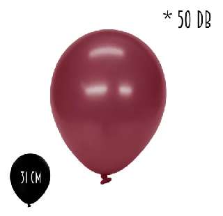 LUFI, METÁL, 31 CM, 50 DB/CSOM, BURGUNDY