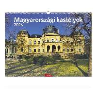 FALINAPTÁR 2026 T093-26F, 420 MM X 310 MM, MAGYARORSZÁGI KASTÁLYOK
