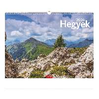 FALINAPTÁR 2026 T093-09F, 420 MM X 310 MM, HEGYEK