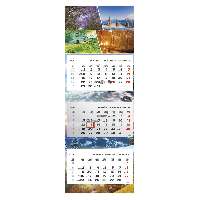 SPEDITŐRNAPTÁR 2026 T080-009, 3 TÖMBBŐL 3 HAVI, 315 MM X 852 MM, ÉVSZAKOK