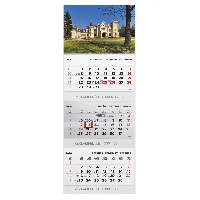 SPEDITŐRNAPTÁR 2026 T070-004, 3 TÖMBBŐL 3 HAVI, 315 MM X 852 MM, KASTÉLY