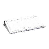 ASZTALI NAPTÁR 2026 T050-003, FEHÉR, FEKVŐ, FEKETE