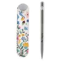 GOLYÓSTOLL BURGEON, ECO BŐR TOKKAL, 1,0 MM FEHÉR 412217, KÉK ÍRÁS