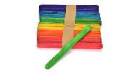 SPATULA, FA, 11,2X1 CM/50 DB/ CSOM, SZÍNES