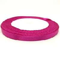 SZATÉN SZALAG, 6 MM-ES, KB.22 MÉTER, MAGENTA