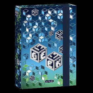 FÜZETBOX A/5, GEEK