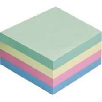 JEGYZETTÖMB, ÖNTAPADÓS, 75X75 MM, 320 LAP, PASZTELL