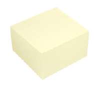 JEGYZETTÖMB, ÖNTAPADÓS, 75X75 MM, 320 LAP, SÁRGA