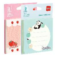 JEGYZETTÖMB ÖNTAPADÓS DELI, 76X76MM, 60 LAP, PASZTELL SZÍN