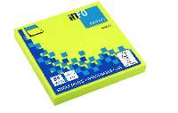 JEGYZETTÖMB ÖNTAPADÓS 75MM X 75 MM, 80 LAP, NEON ZÖLD