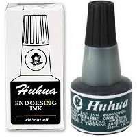 BÉLYEGZŐFESTÉK FORNAX/HUHUA/FORNAX, 30 ML, FEKETE