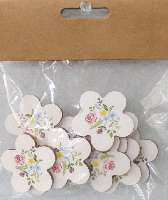 DEKOR FA VIRÁGFEJ, ÖNTAPADÓS, 3,5 CM, 12DB/CSOM