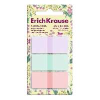 OLDALJELÖLŐ ERICHKRAUSER, 3X20 LAP FLORAL SOUL, 45X20MM MŰANYAG 63177, VEGYES SZÍNEK